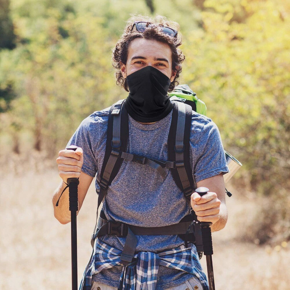 Cooling Neck Gaiter Sports Face Mask UV Dust Windproof Breathable Scarf
