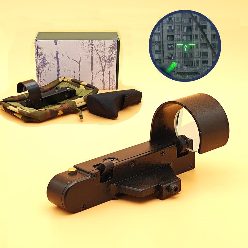 Green Dot with Triangle Reticle for Hunting and Shooting