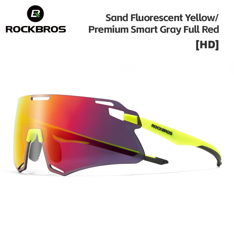 Polarized Photochromic Cycling Sunglasses Outdoor Sports Eyewear