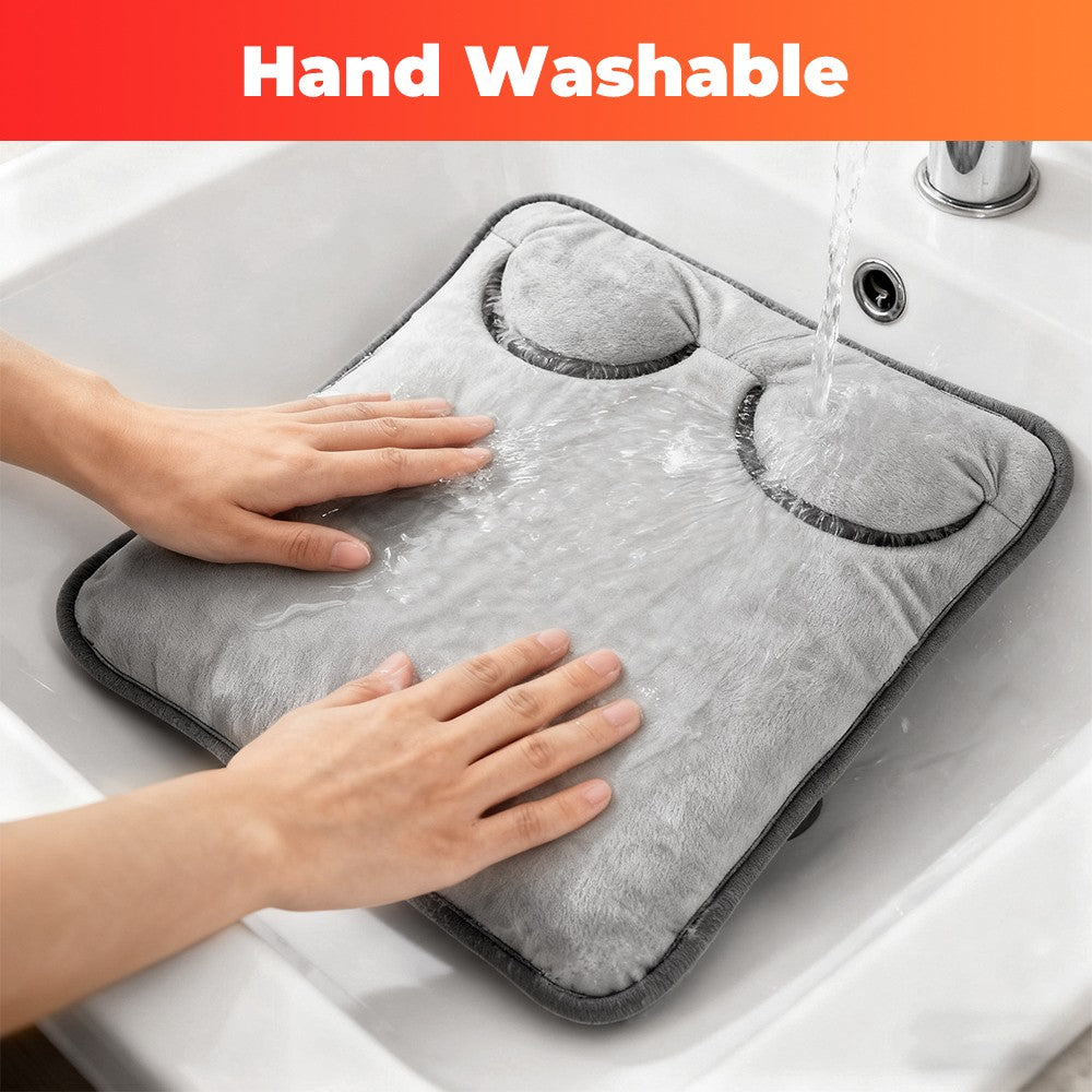 Electric Foot Warmer with 4 Heat Levels Portable Hand & Seat Heater