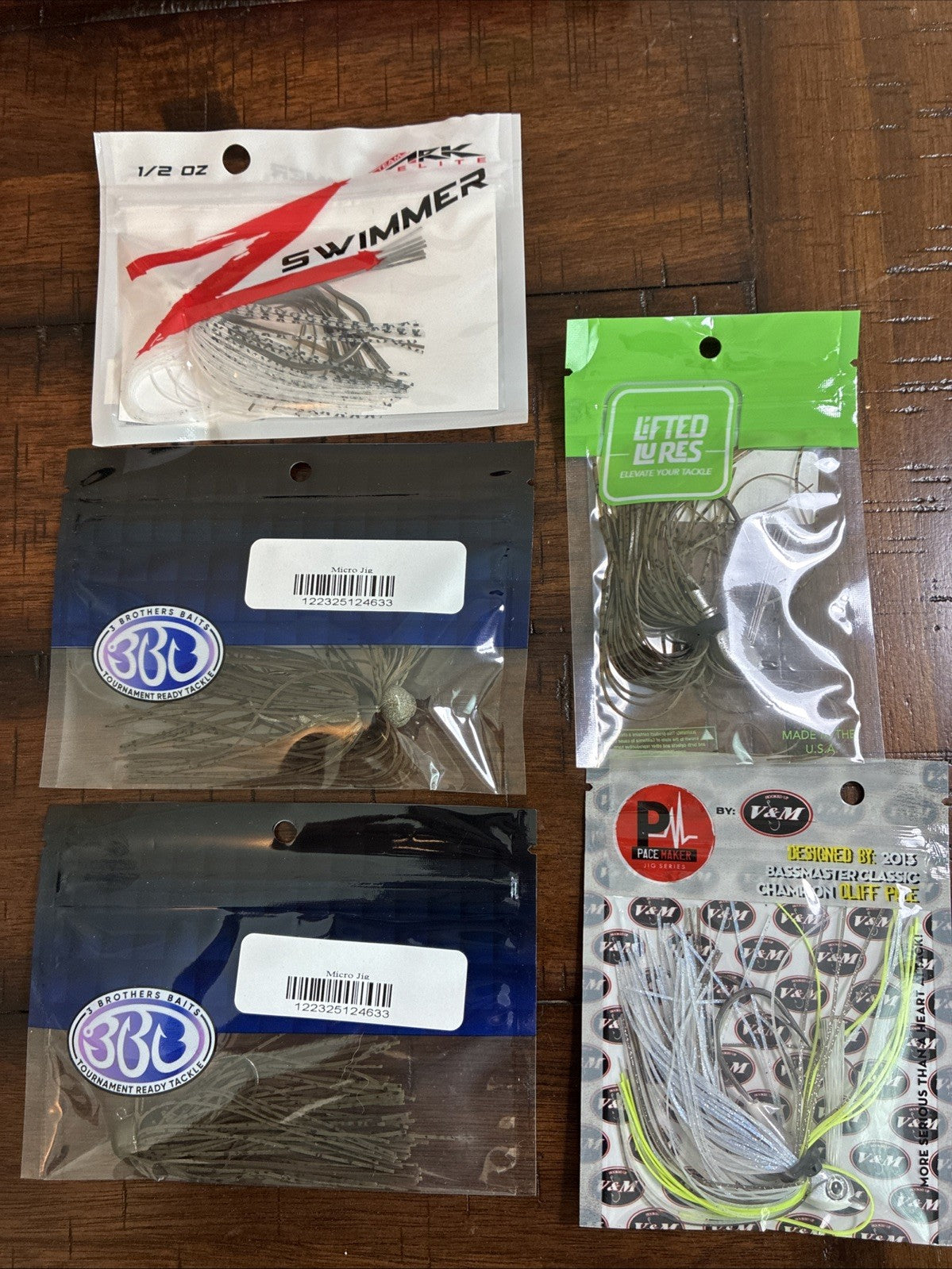 Fishing Jigs Kit - Micro, Swim, Finesse Jigs for Bass & Freshwater