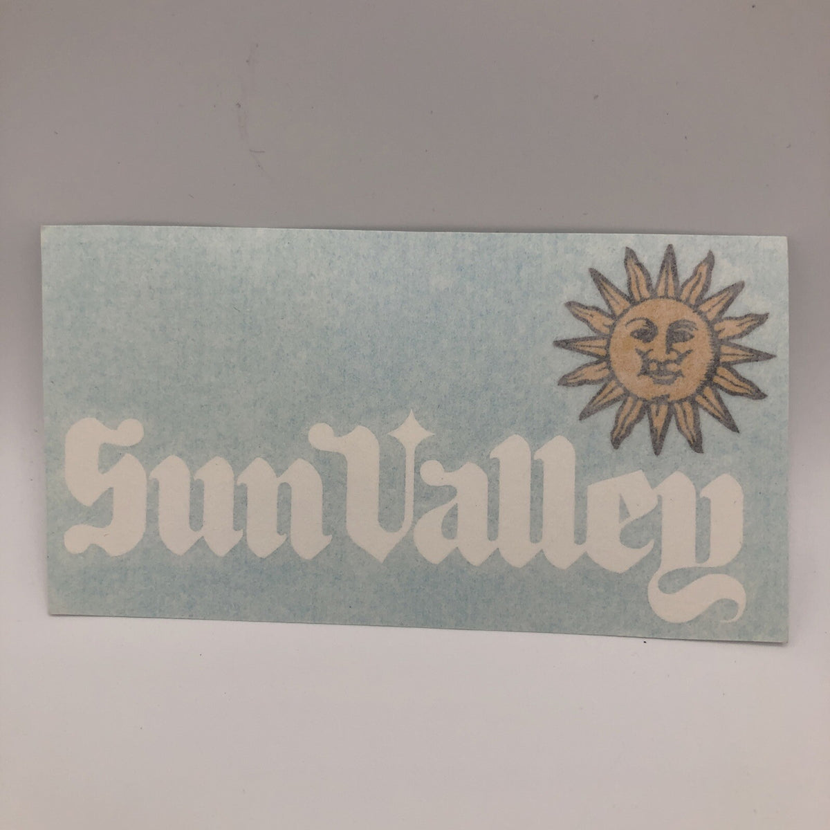 Idaho Ski Resort Transfer Window Decal - Snowboard Sticker 5x3 Vinyl