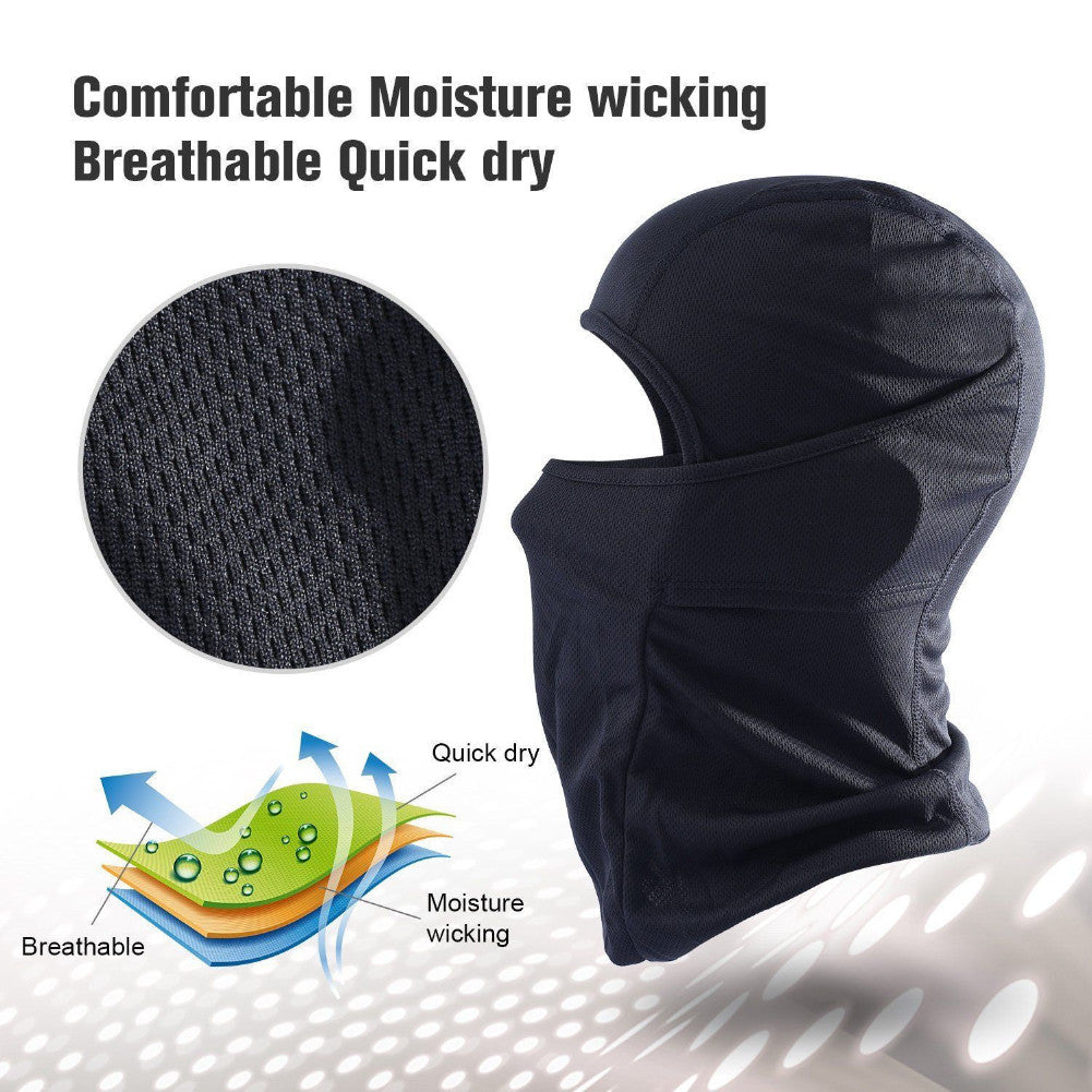 Full Face Mask Motorcycle Riding Head Cover Balaclava for Outdoor Sports