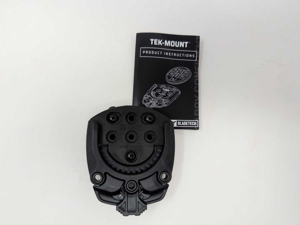 Quick Connect Holster & Mag Pouch Mounting System - Tek-Mount
