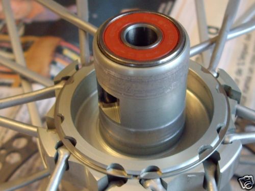 Bike Hub Conversion Kit with Ceramic Bearings for Mavic Freehubs