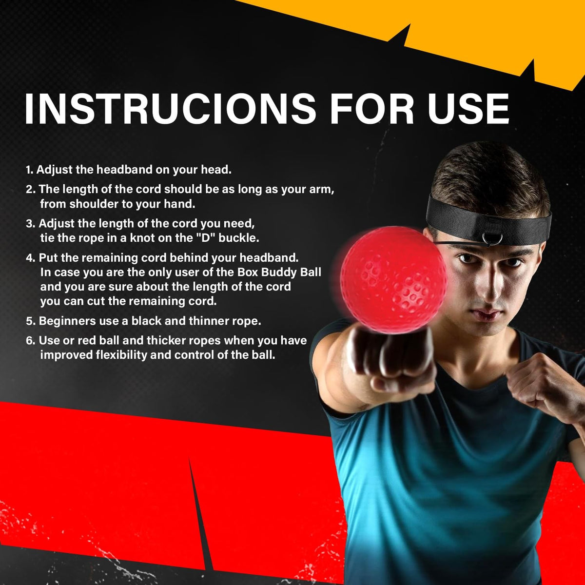 Boxing Reflex Ball Set for All Ages - Improve Speed, Agility & Coordination