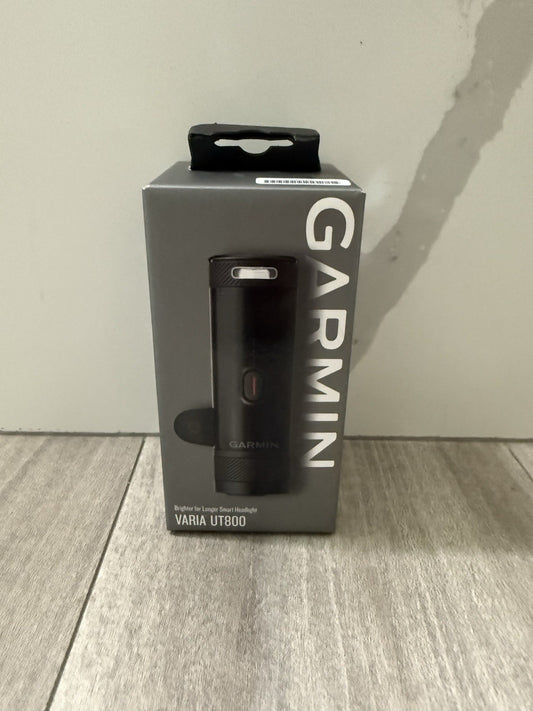 Cycling Headlight LED Rechargeable Flashing Bike Light - Garmin Varia UT800 Urban Edition