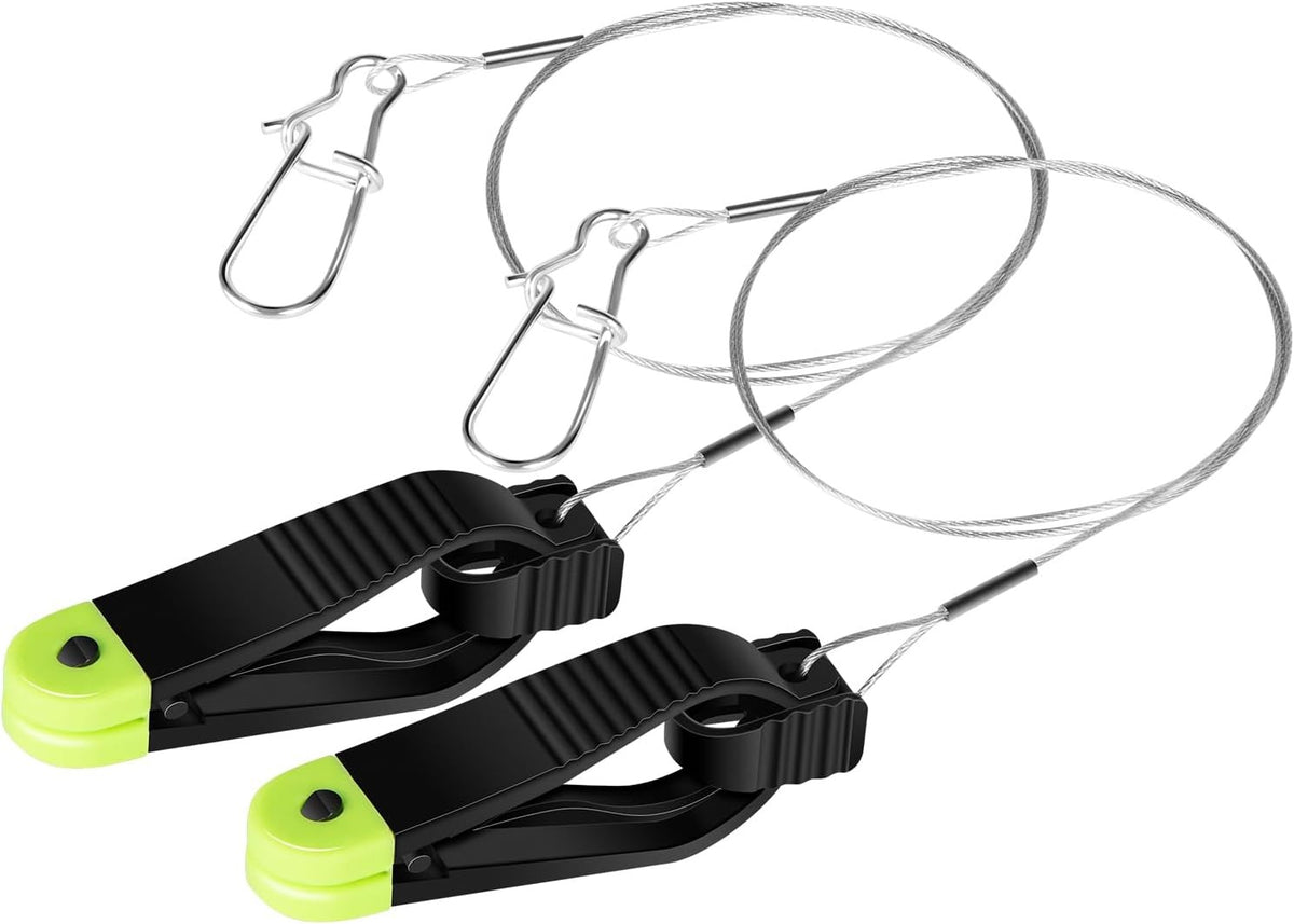 Mini Power Grip Plus Line Release Clip with Cannonball Snap for Fishing Trolling