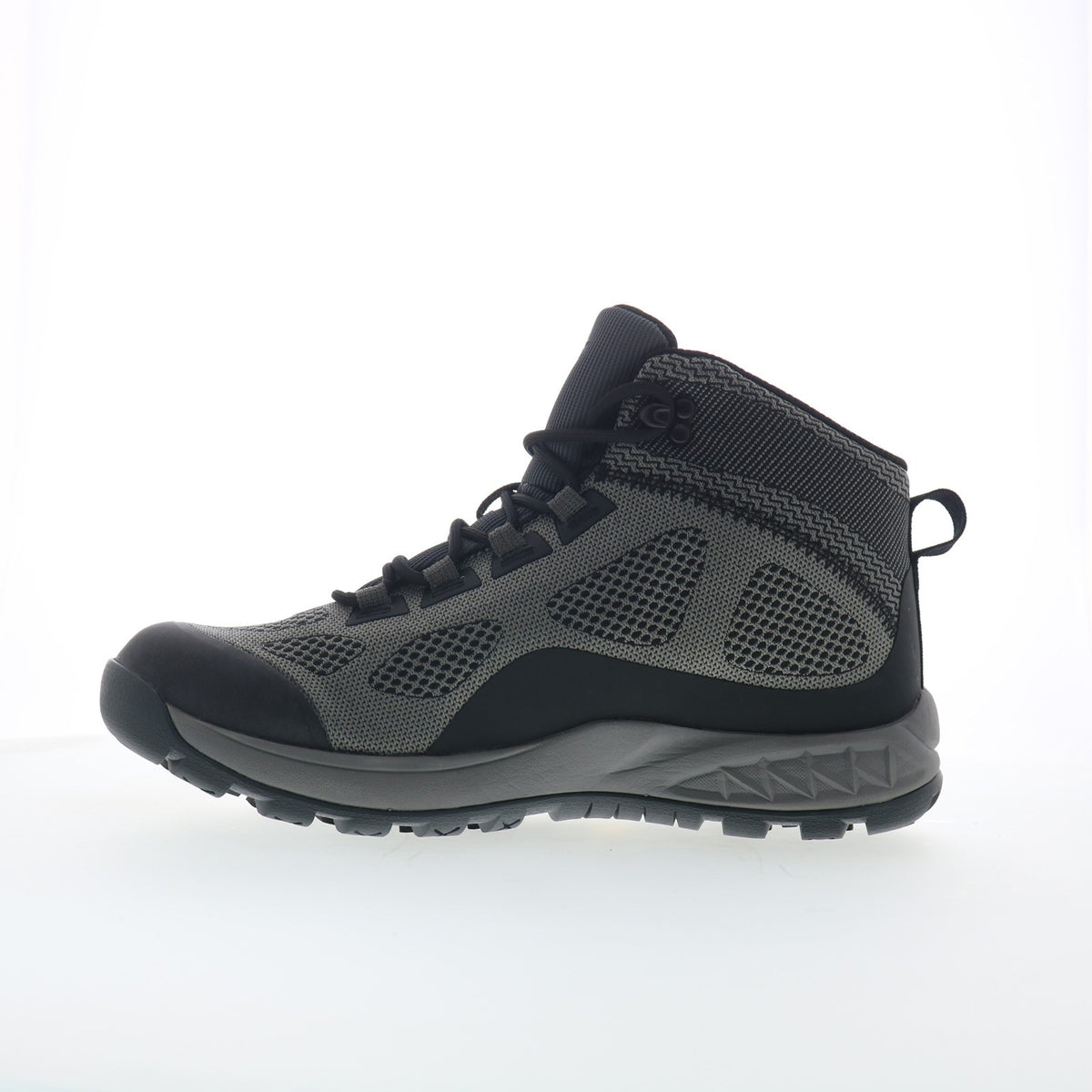 Men's Hiking Boots Canvas Lace Up Extra Wide 3E Walking Shoes
