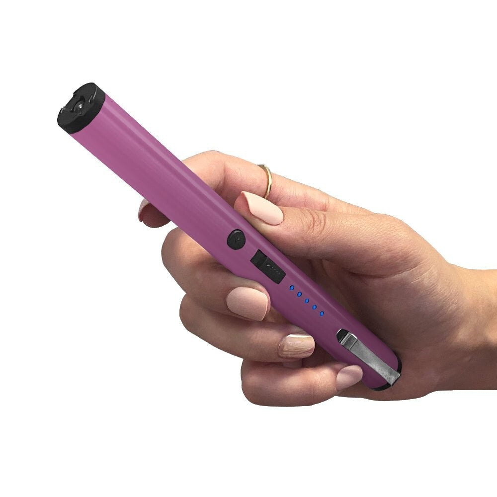 Safety Pen Flashlight 110 Lumens Rechargeable Compact LED Light
