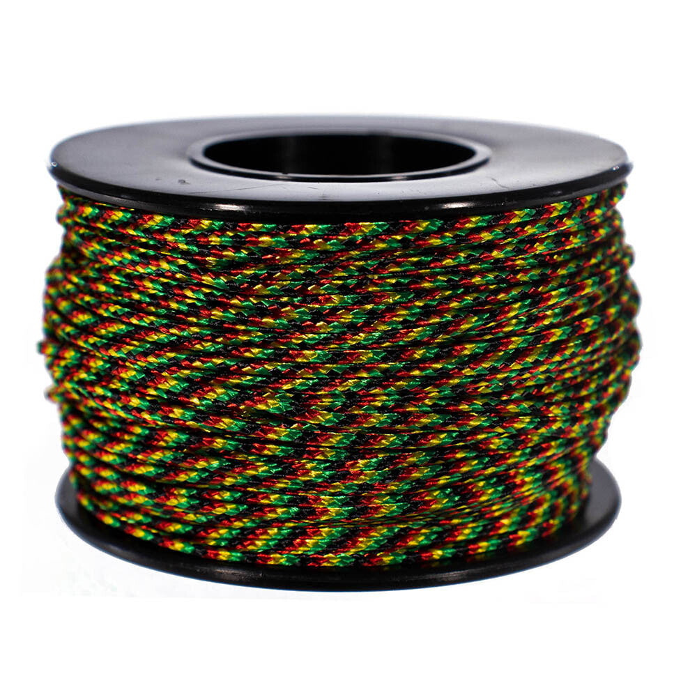 Micro Paracord 125 Ft Spool - Strong Nylon Utility Cord for Crafts & Outdoor Use