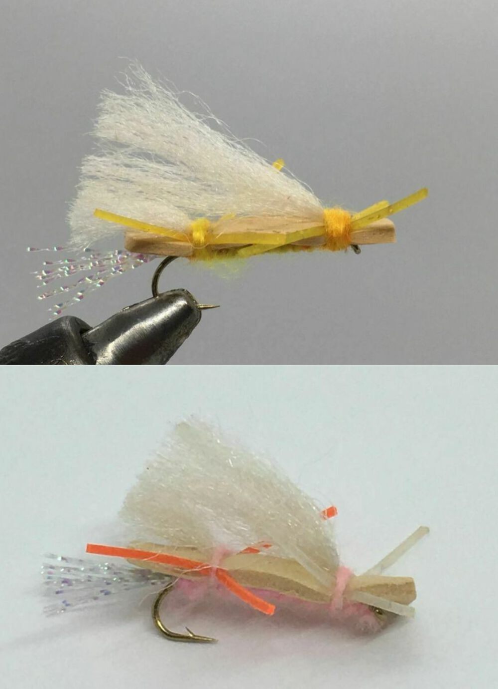 48-Piece Fly Fishing Flies Assortment with Fly Box - Terrestrial Pattern Set
