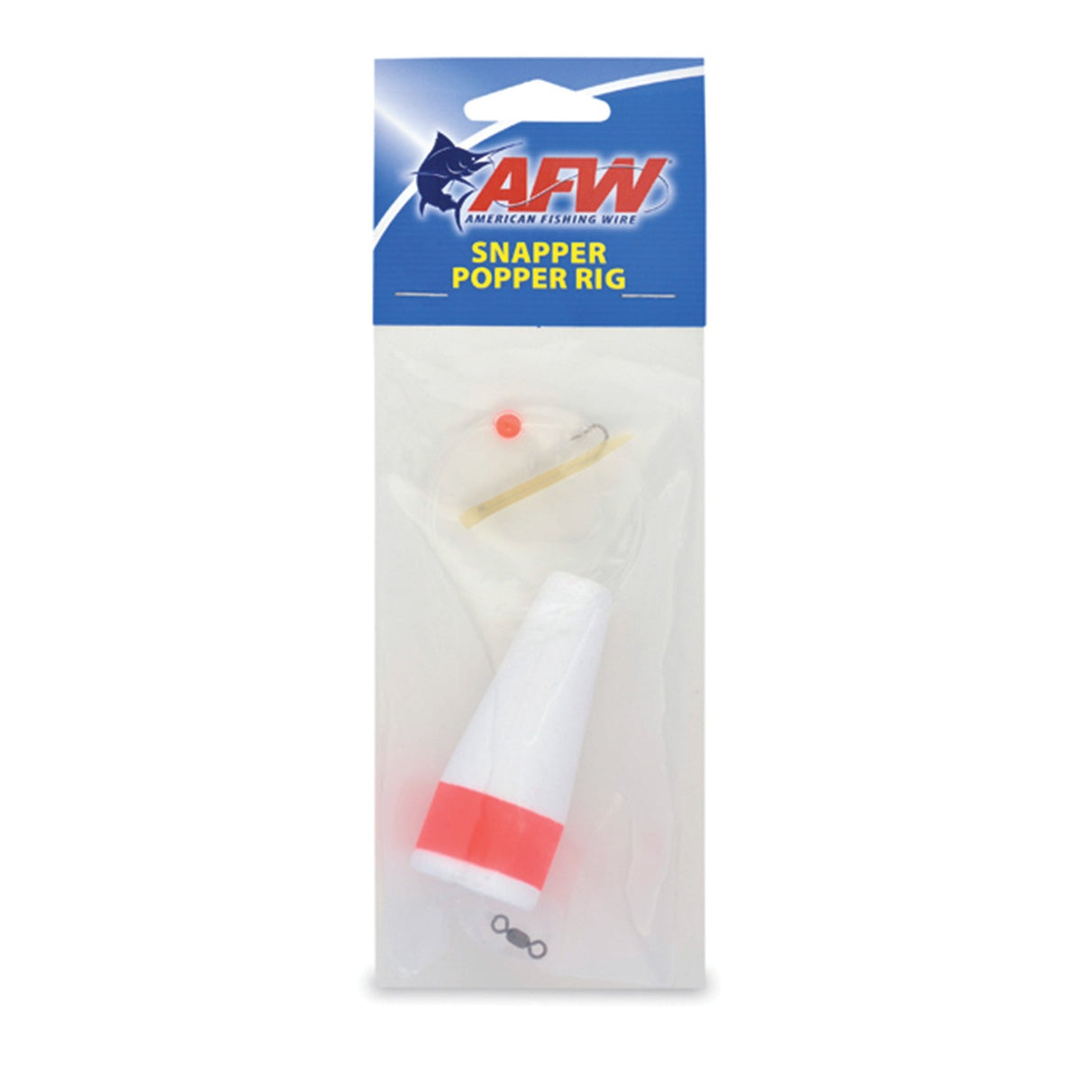 Snapper Popper Rig for Saltwater Fishing - Surface Bait for Snapper & Bluefish