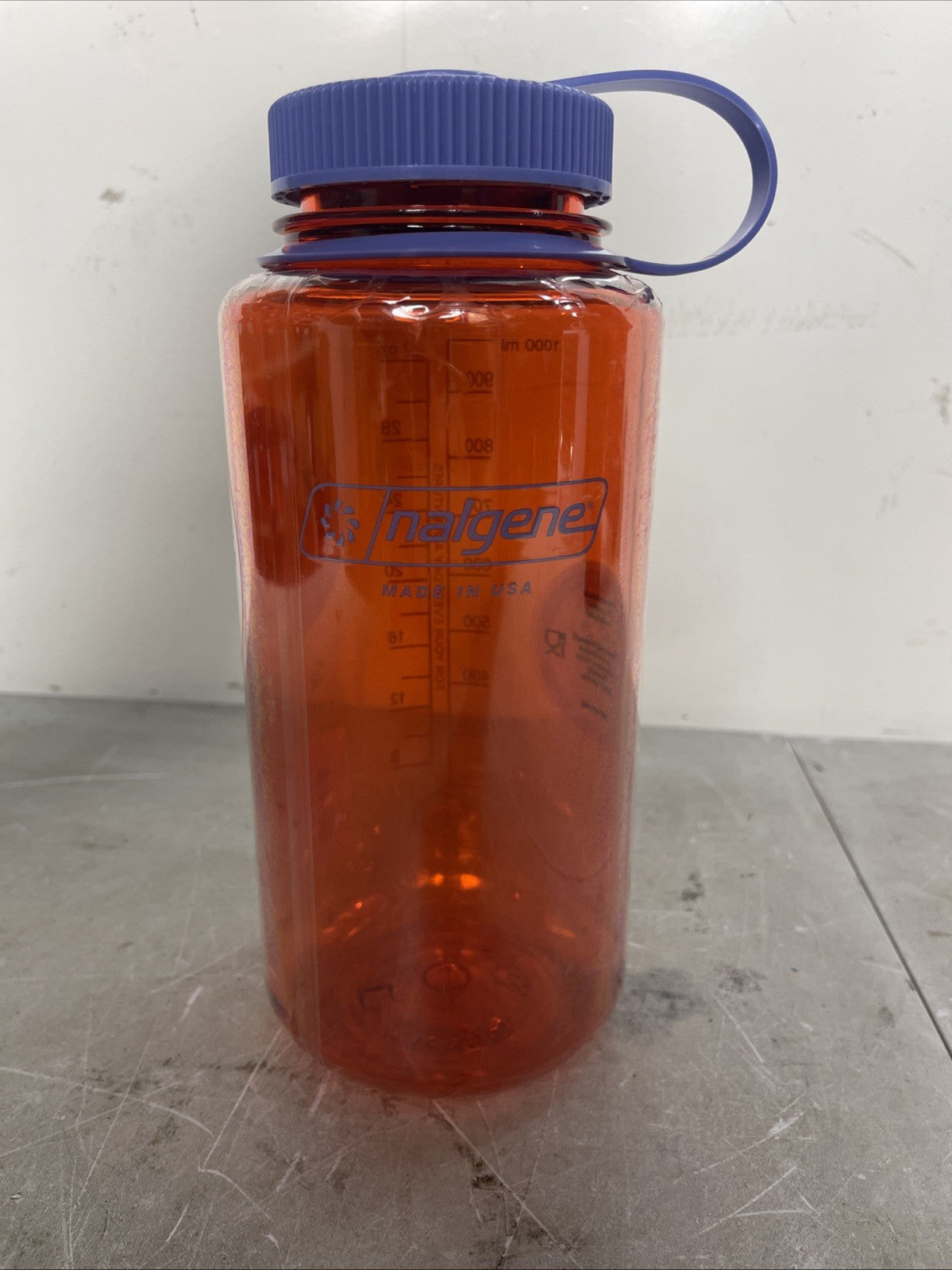 Nalgene Sustain 32 oz Wide Mouth Water Bottle - Durable Reusable Hydration