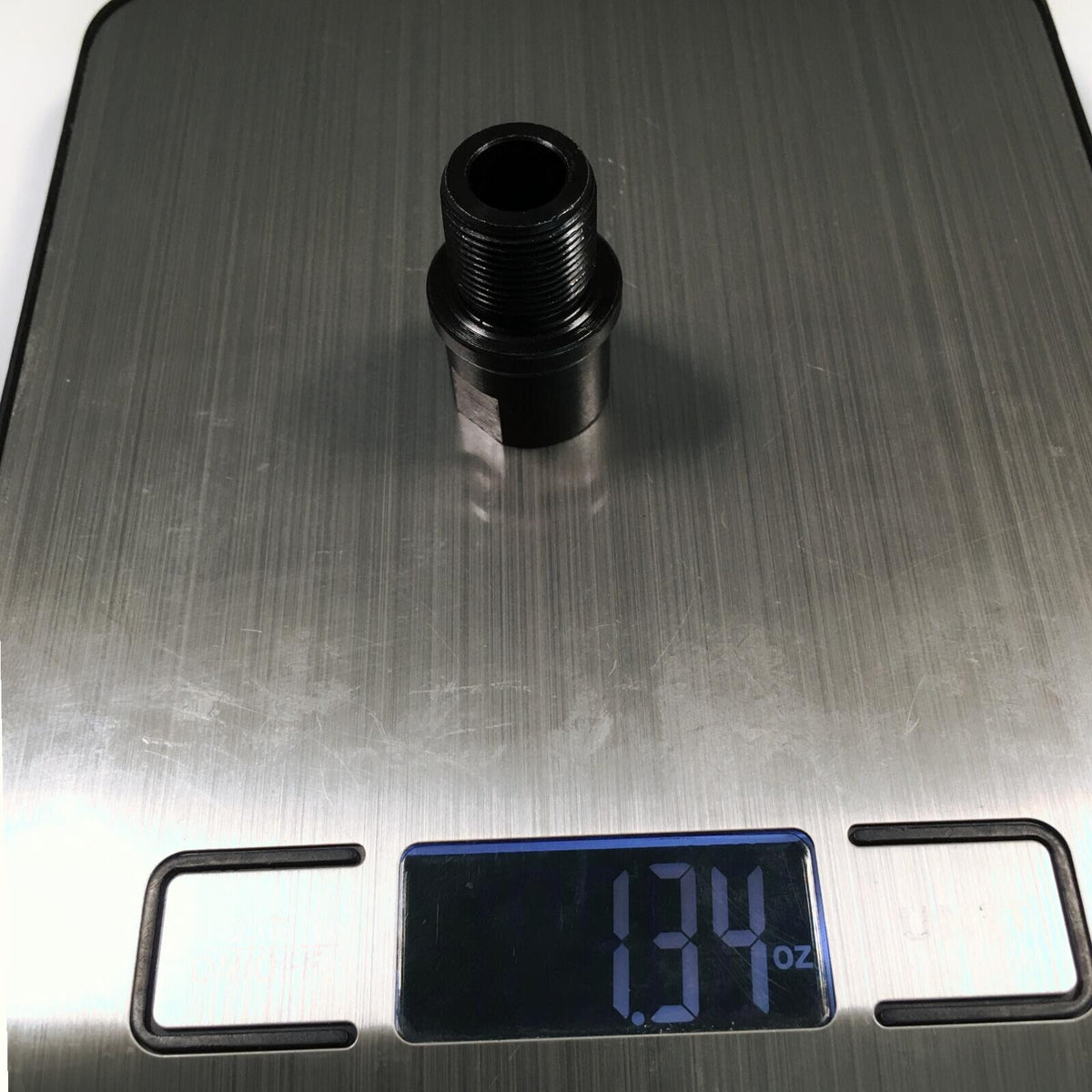 Steel Thread Adapter 1/2x20 to 5/8x24 - Heavy Duty Pipe Fitting