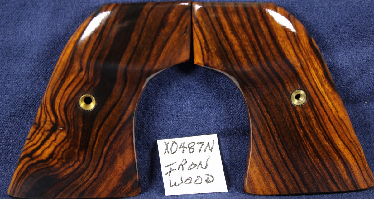 Custom Desert Ironwood Gun Grips for Ruger Vaquero & Blackhawk