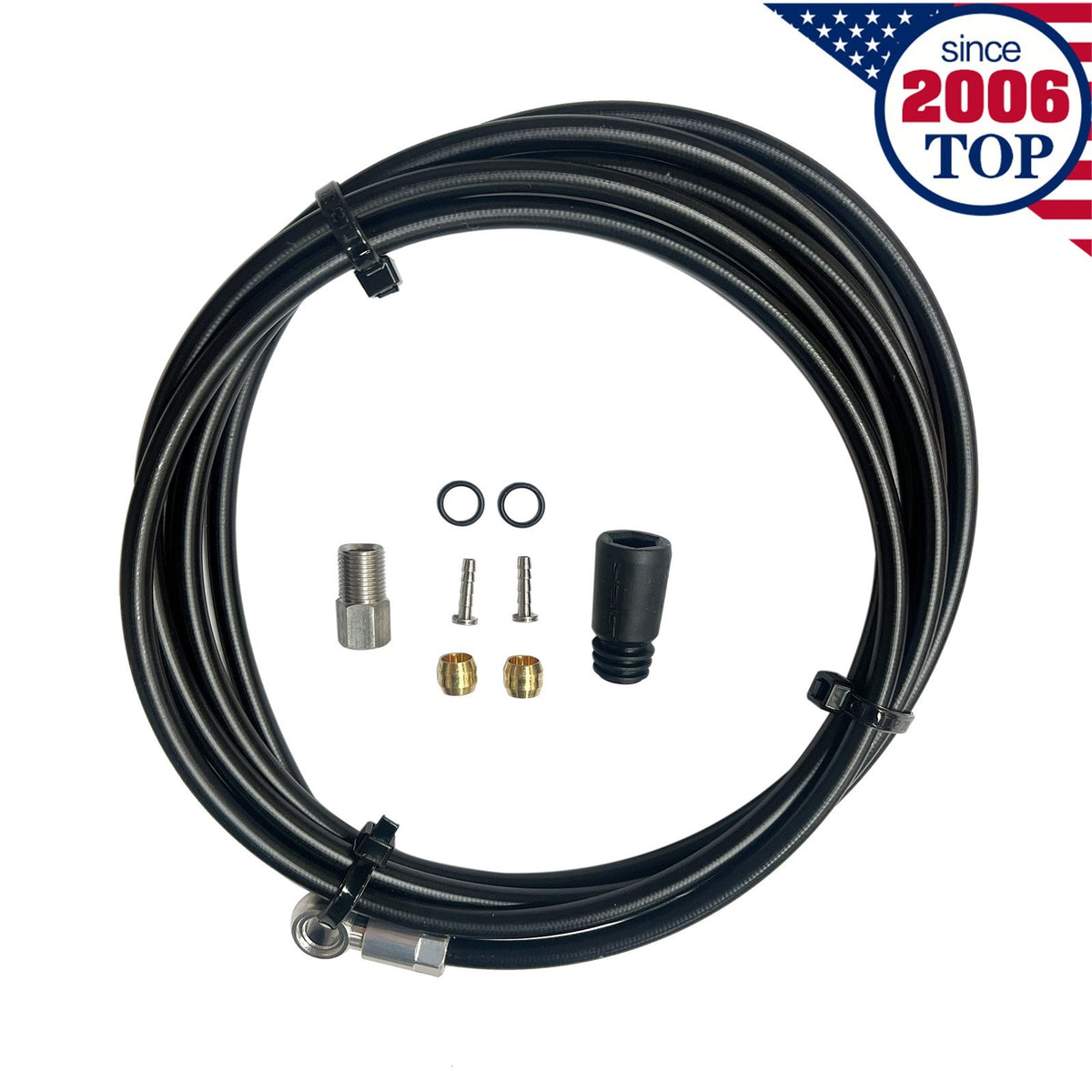 Hydraulic Brake Line Kit for Shimano XTR XT SLX Banjos 2000mm