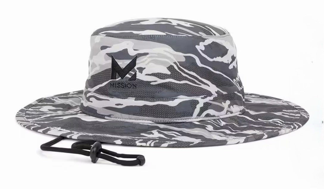 Mission UPF50 Cool Boonie Bucket Hat - Camouflage Sun Protection
