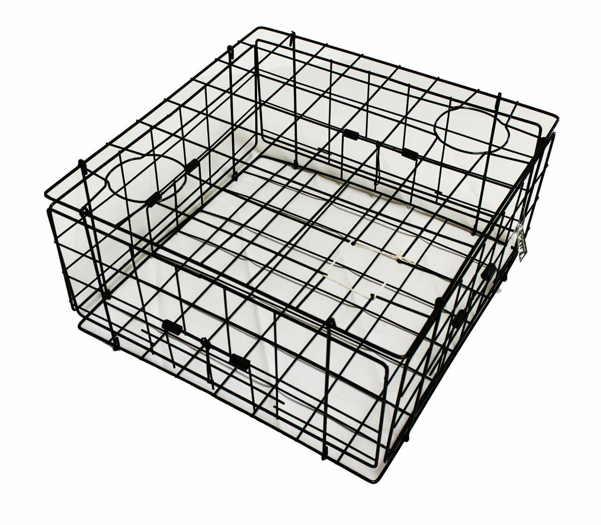 Vinyl Coated Crab Trap 24x24x12 Inches with All Accessories Kit