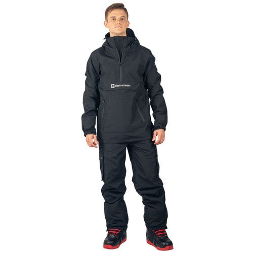 Waterproof Windproof Snowboard Jacket for Men - Alpine Swiss Anorak Shell