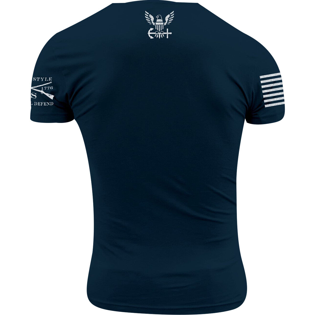 USN Flying Eagle and Anchor T-Shirt for Men Navy Military Style