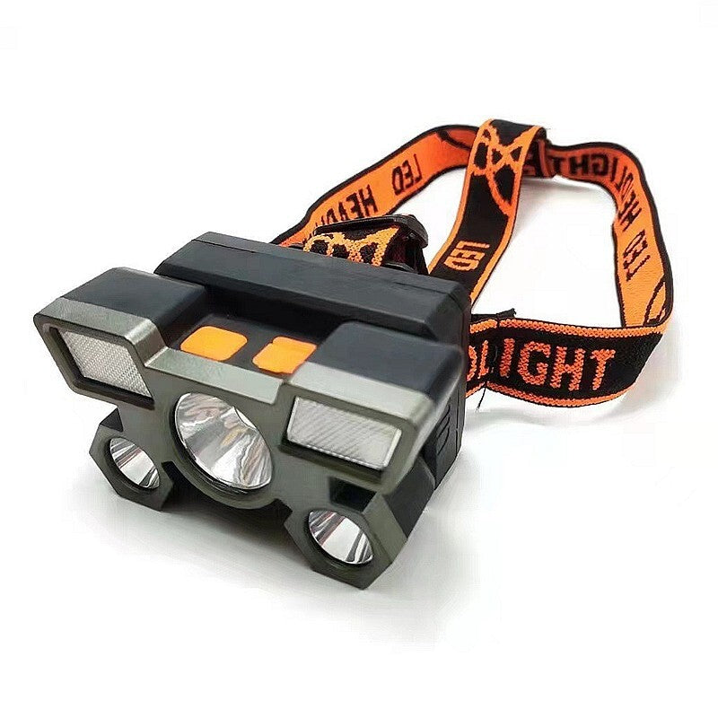 Rechargeable LED Headlamp with 4 Modes for Camping Hiking and Outdoor Use