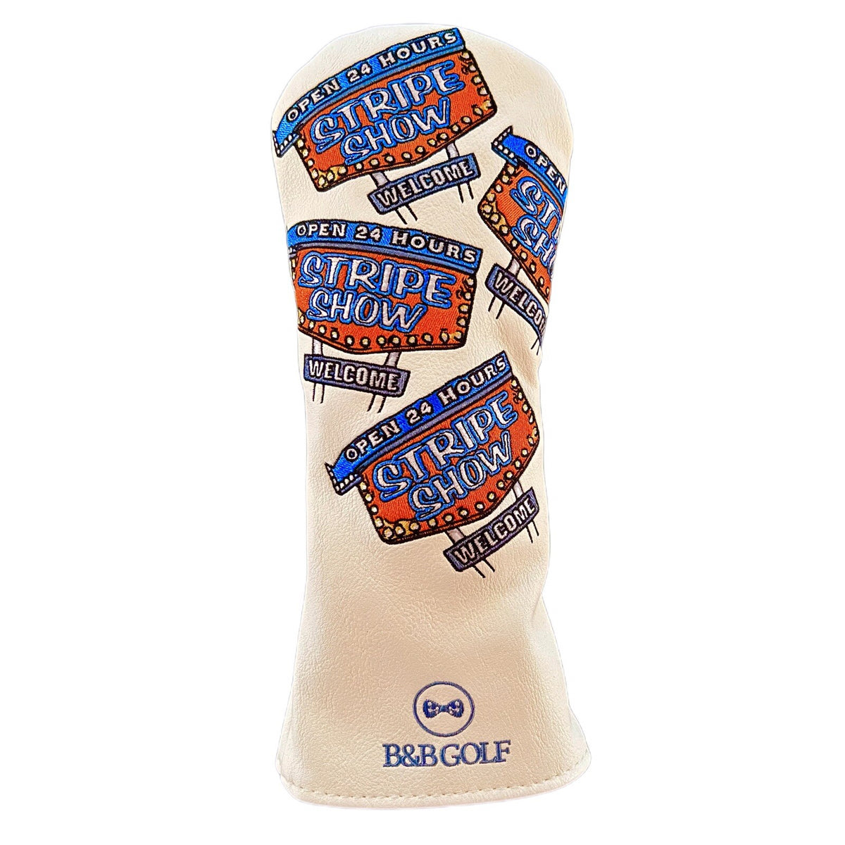 Golf Fairway Wood & Hybrid Head Cover - Stripe Show