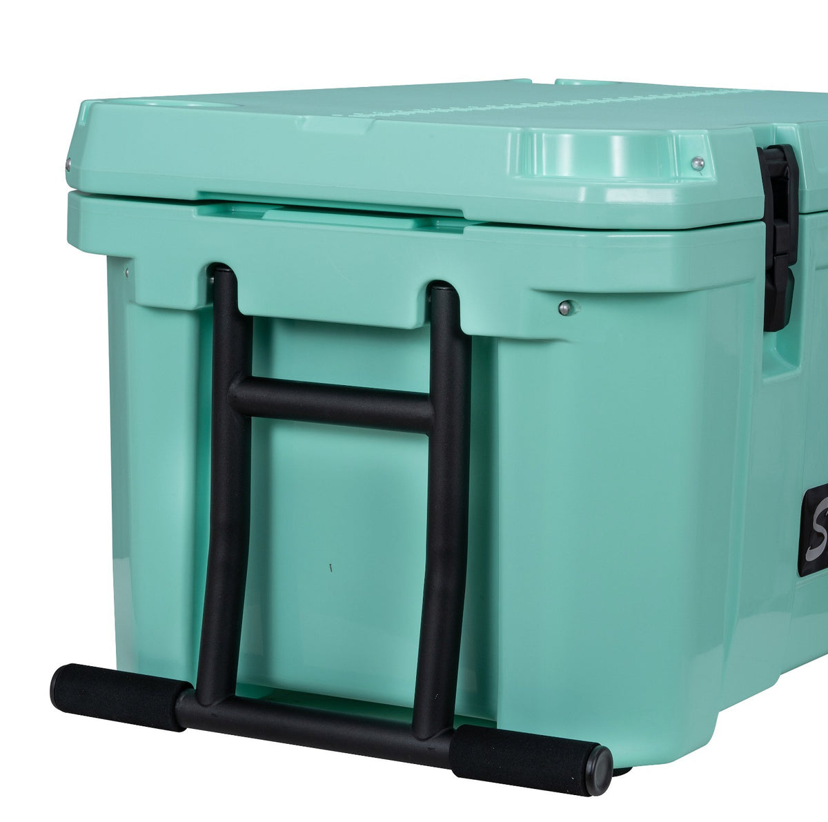 Heavy Duty 45QT Wheeled Portable Ice Cooler with Rotomolded Construction
