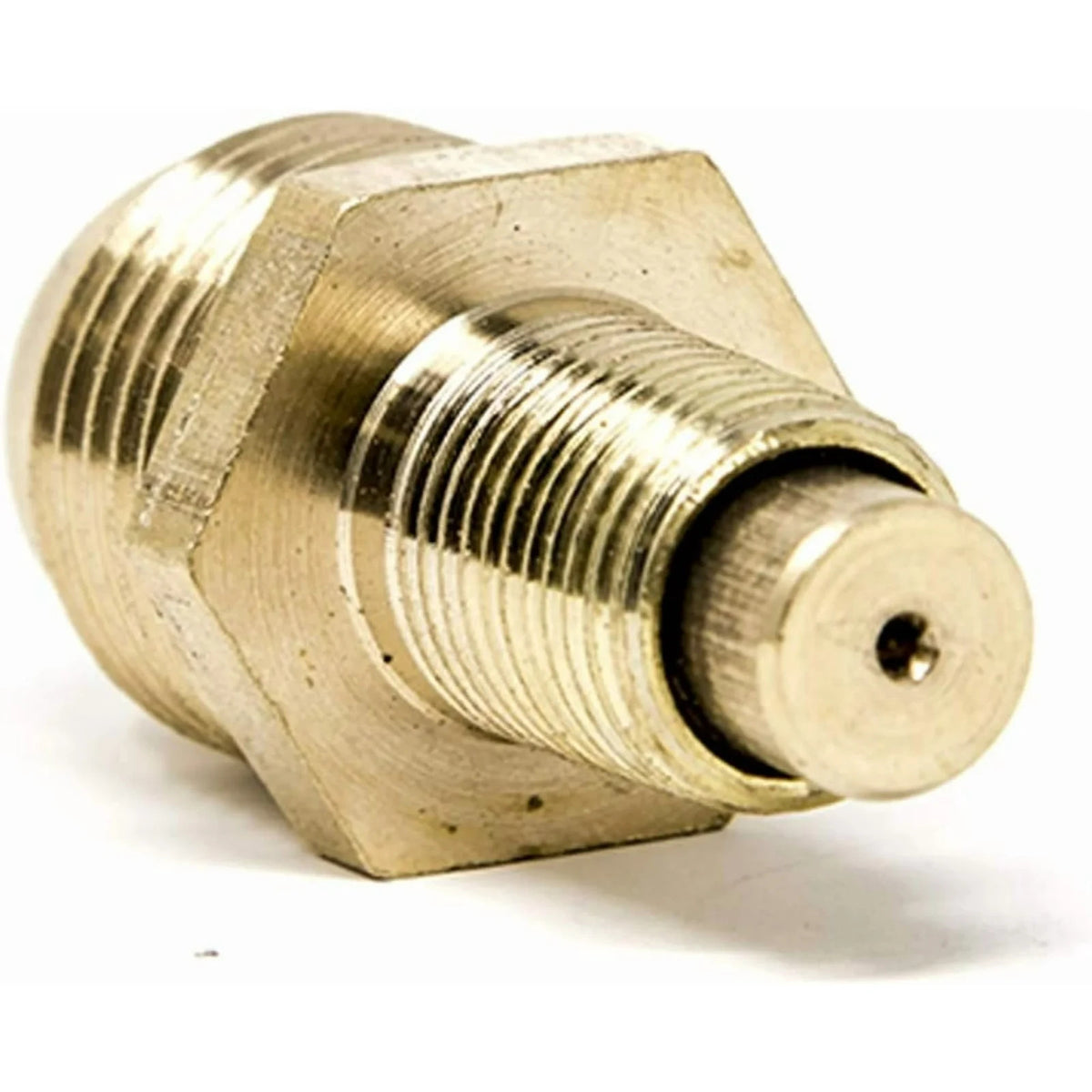 Propane Brass Orifice Fitting 3/8" Flare x 1/8" MNPT Male for Gas Grills
