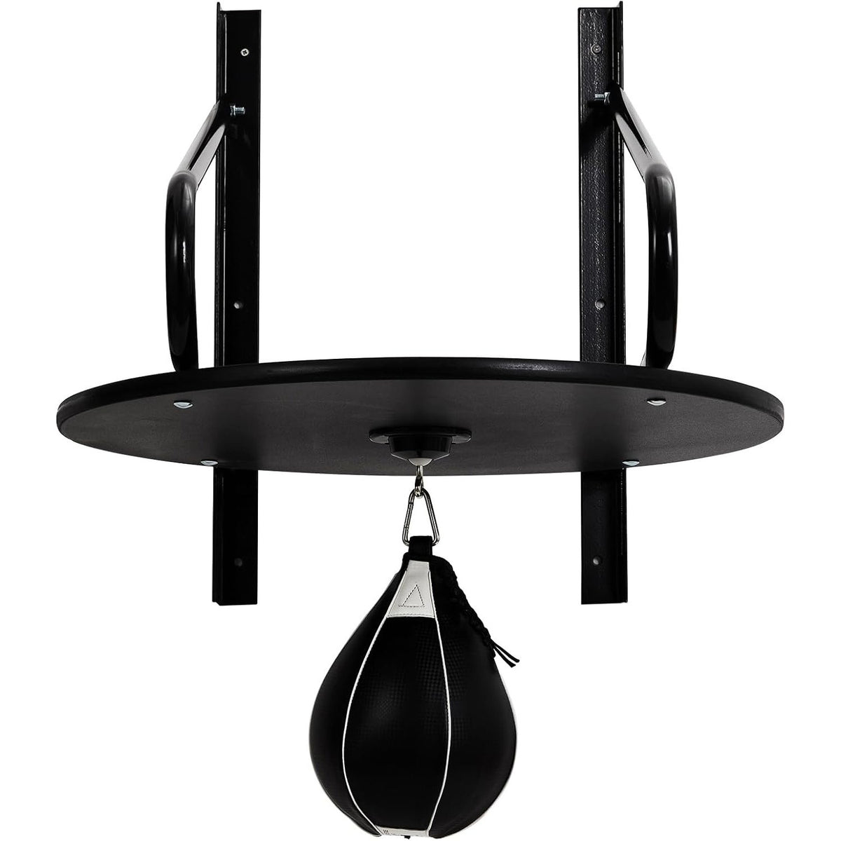 Adjustable Height Speed Bag Platform Set with 360° Swivel for Boxing Home Gym