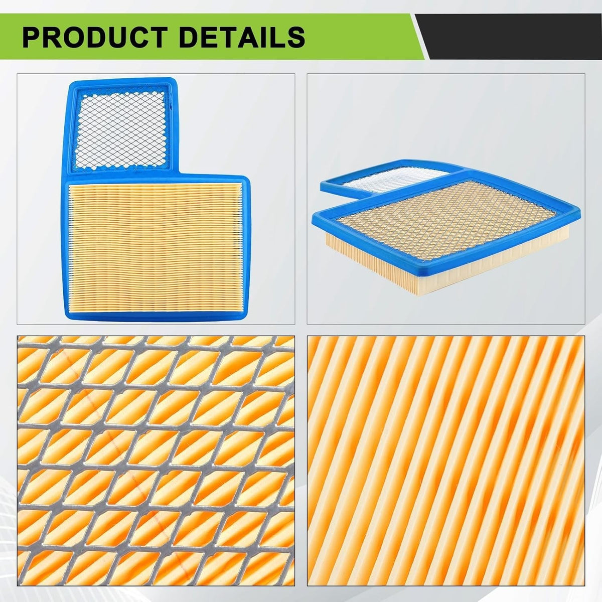 Golf Cart Air Filter for Yamaha G16 G22 G29 4-Cycle Engines 1996-UP Replacement