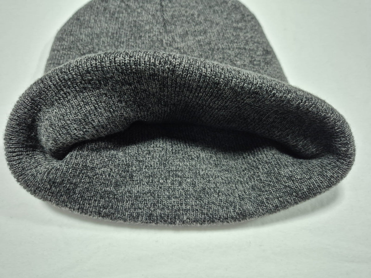Hurley Icon Cuffed Beanie Men's One Size Gray Heather - Shifty Beanie