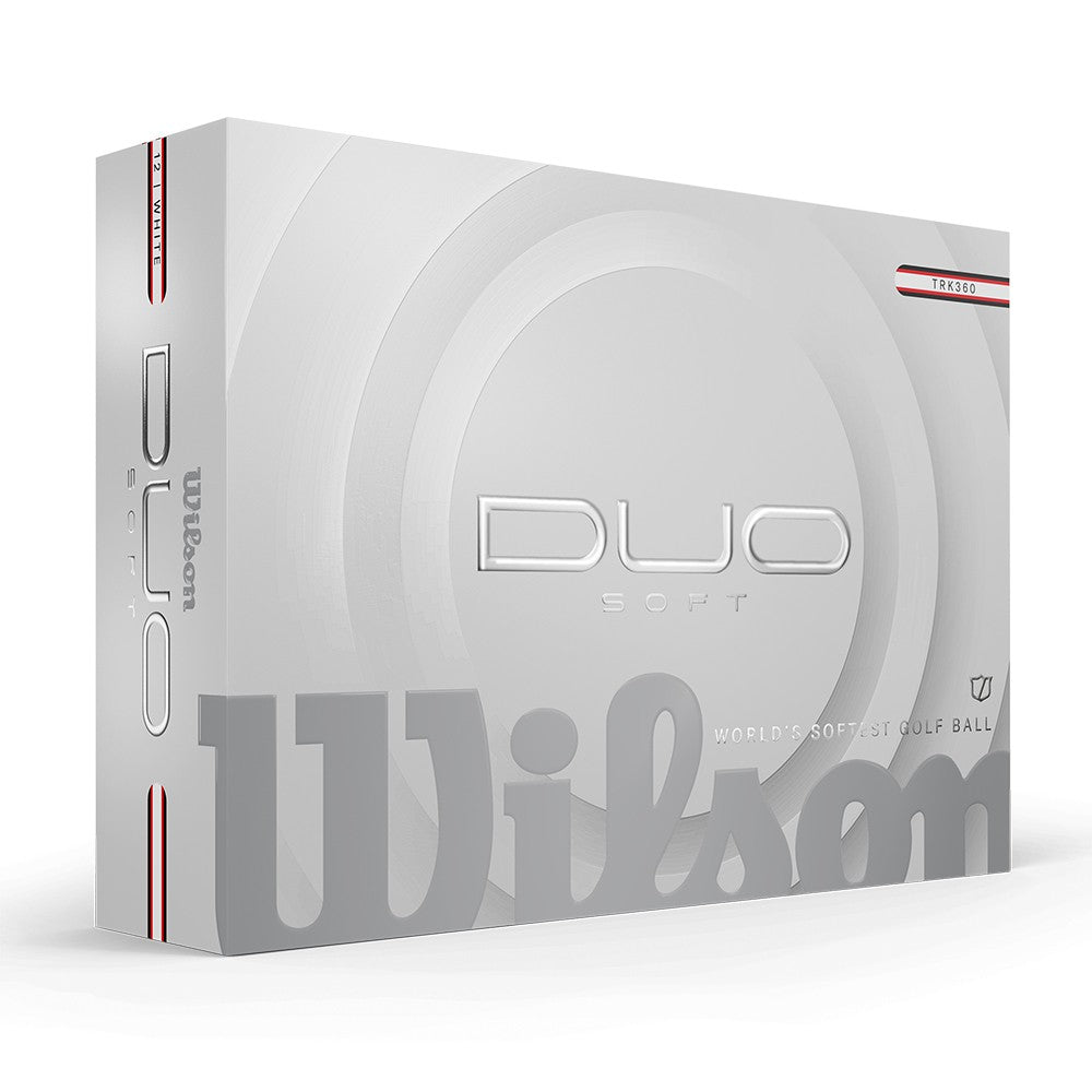 Wilson DUO Soft TRK360 2025 Golf Balls – Multiple Colors & Quantities