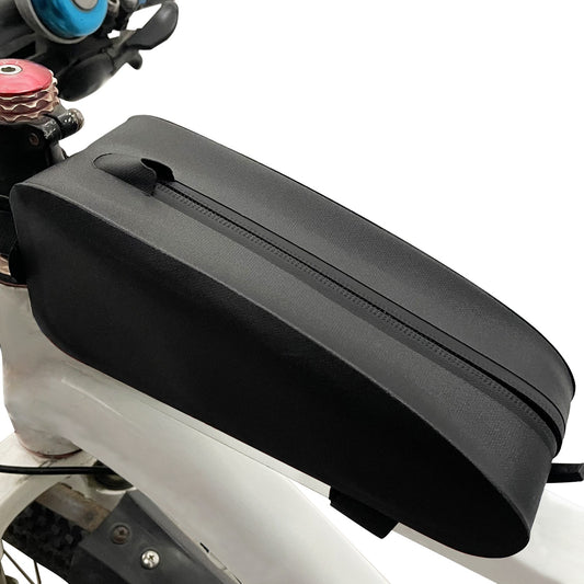 Waterproof Bicycle Top Tube Bag Pouch for Cycling Frame Storage Black