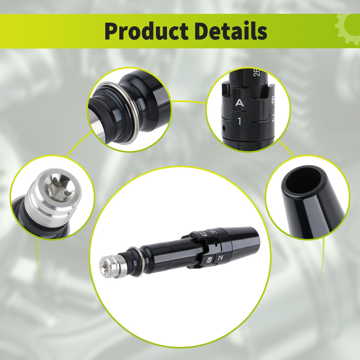 .335 Tip Golf Shaft Adapter Sleeve for Titleist Drivers - High Quality