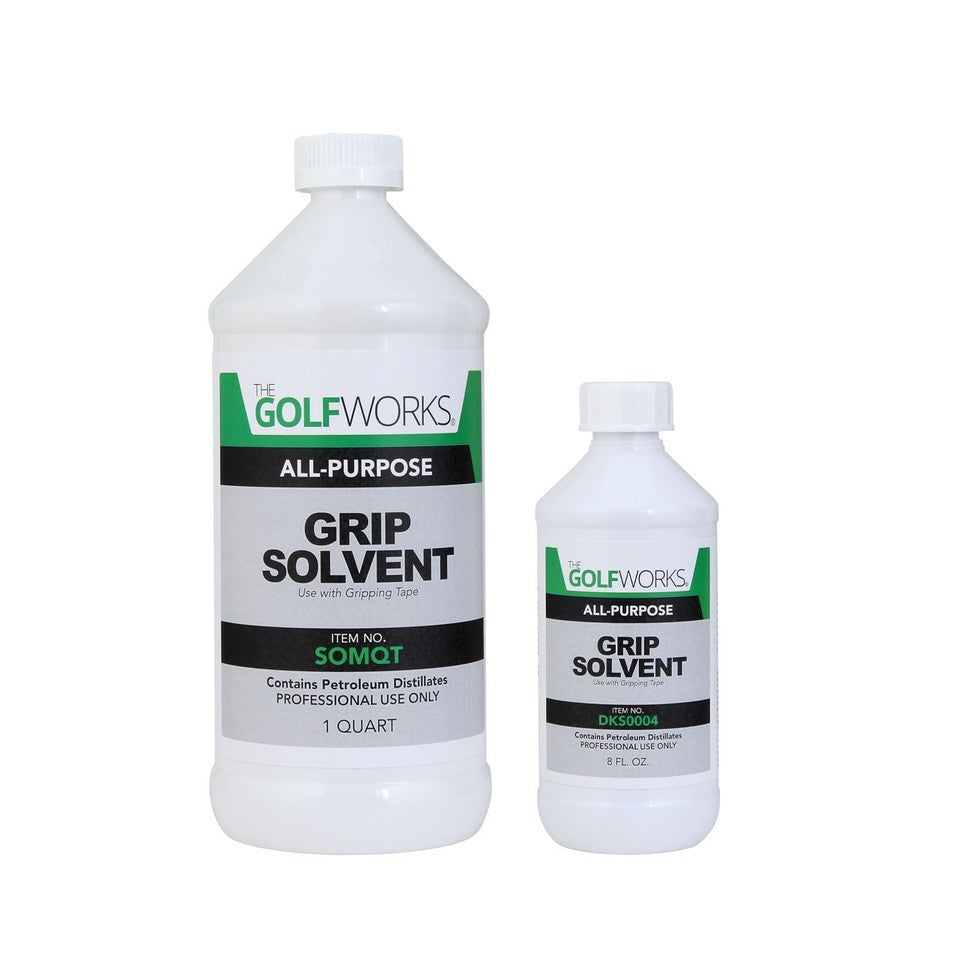 Golf Grip Solvent Citrus Formula 8oz and Quart for Golf Club Installation