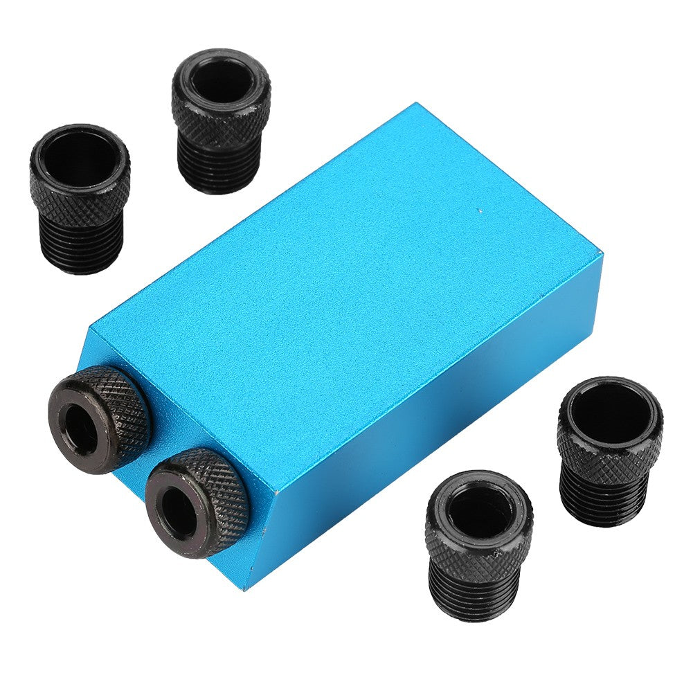 Angle Hole Drilling Guide 6/8/10mm - Oblique Locator for Woodworking
