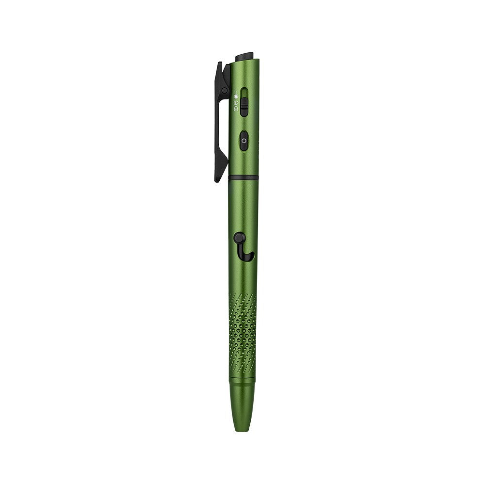 Multifunctional Pen Light with Green Laser and 120 Lumens - OD Green