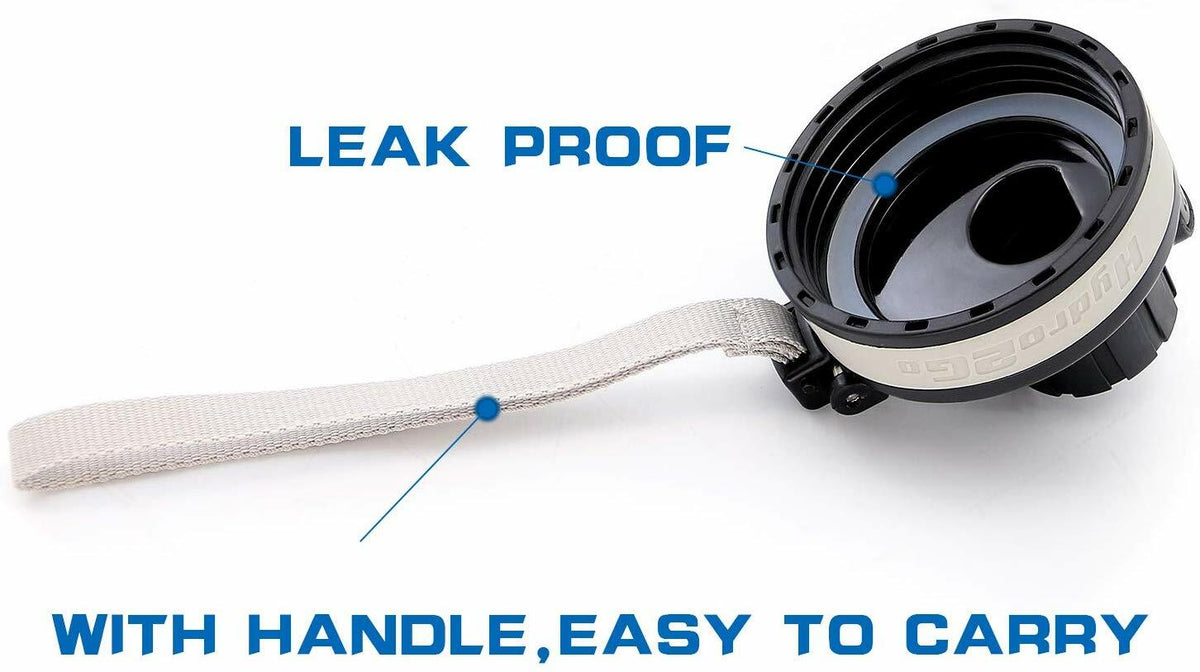 2 Pack Wide Mouth Leak-Proof Flip Lid Replacements for Hydro Flask Bottles