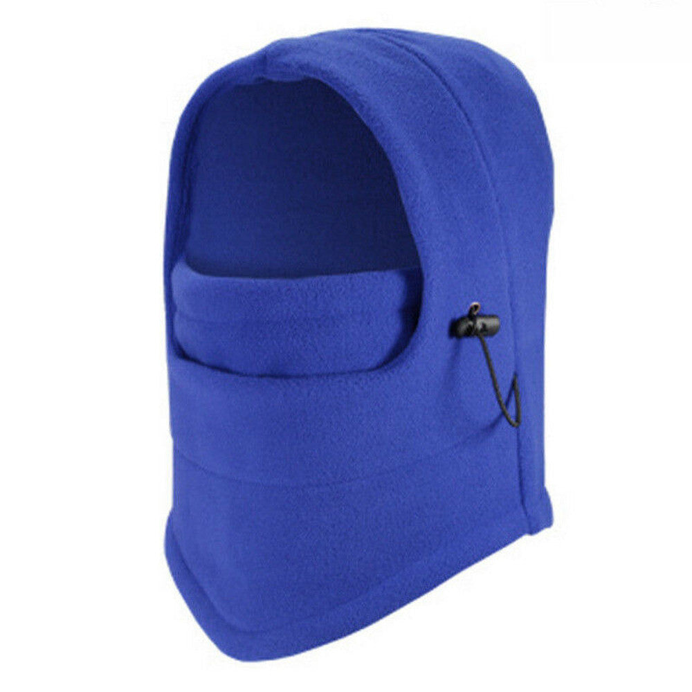 Winter Windproof Fleece Neck Warmer Balaclava Hood for Skiing & Snowboarding