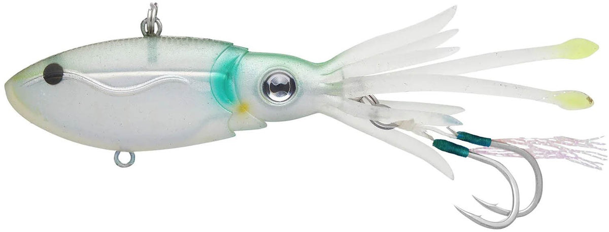 Saltwater Squid Jig Vibe Lure 6 Inch for Casting and Jigging