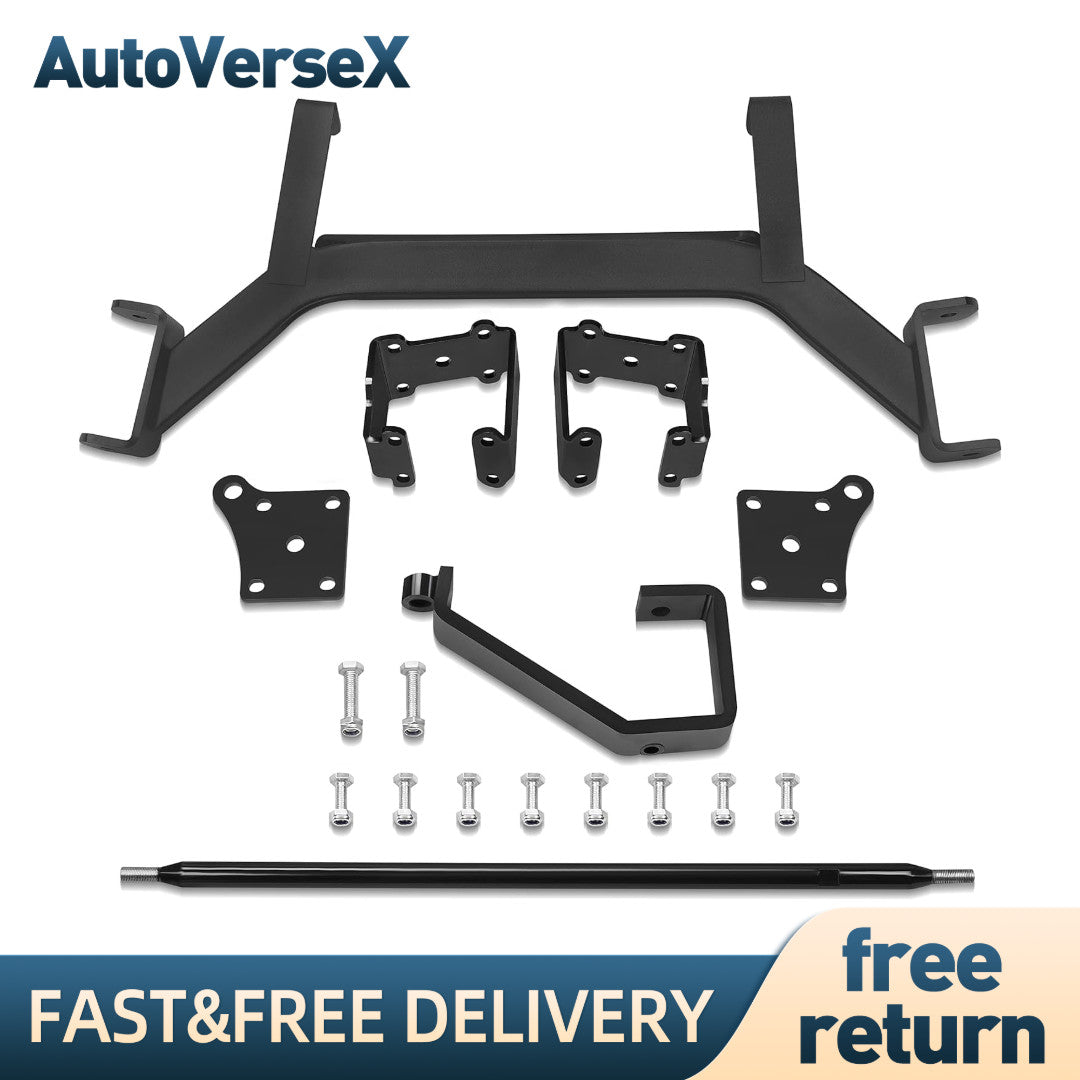 6-Inch Golf Cart Drop Axle Lift Kit for EZGO TXT Electric 2001.5-2020