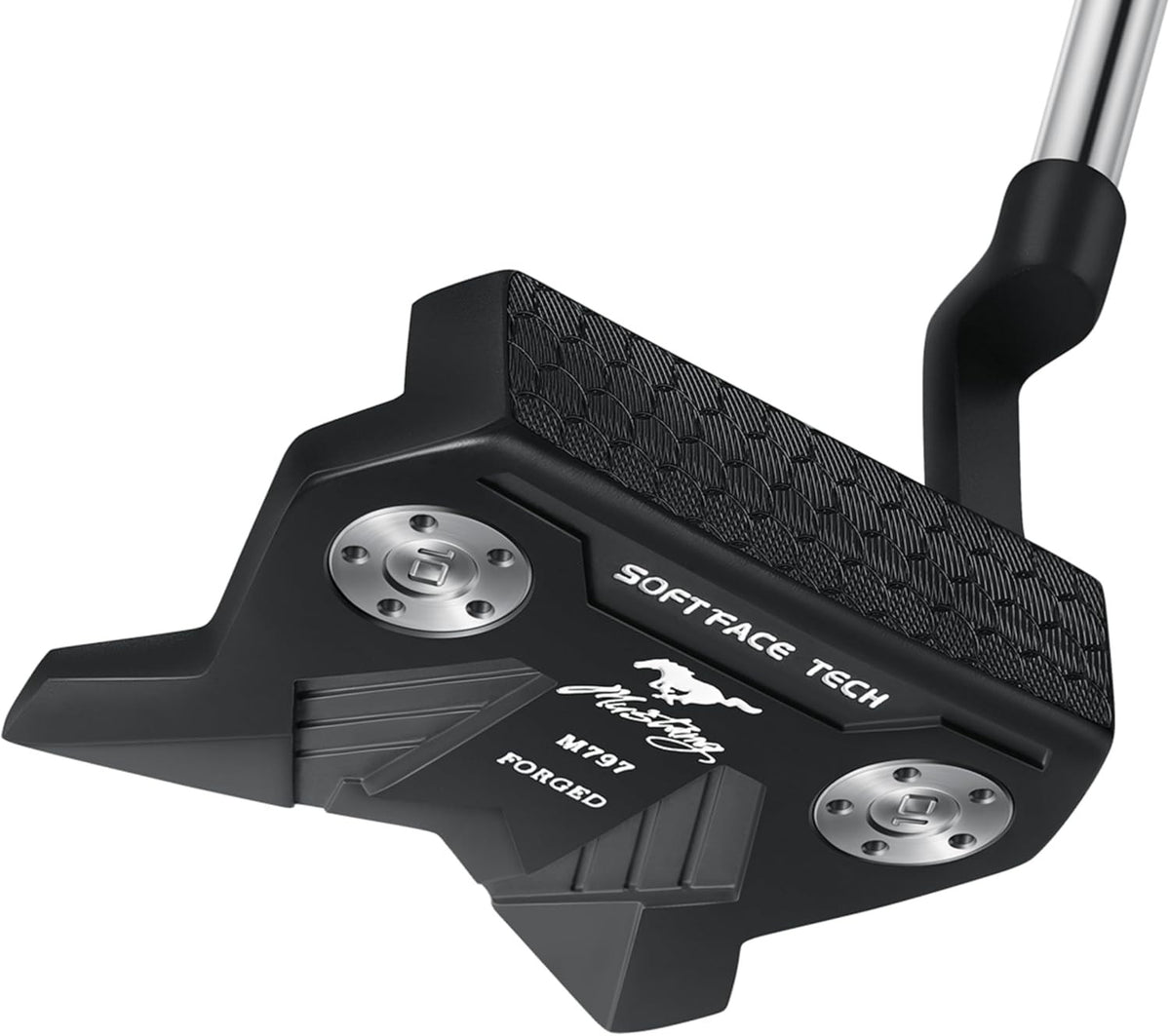 PGF Forged Blade & Mallet Golf Putter - Precision Right-Hand Steel Shaft