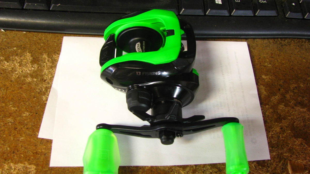 Baitcast Fishing Reel - Radioactive Pickle 13, RH, 7.3/11, 2 Pack
