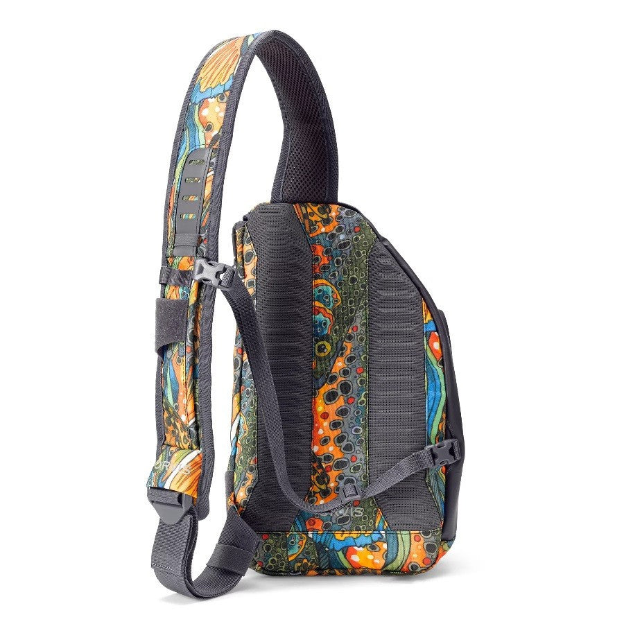 Mini Sling Fly Fishing Pack - Recycled Fabric, Compact Tackle Bag