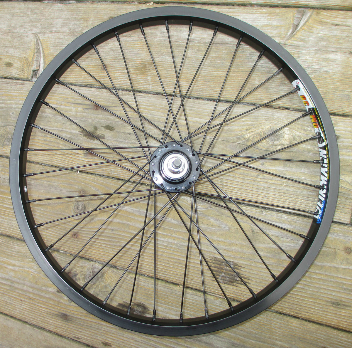 20-inch BMX Wheel Set with Double Walled Rims - Front & Flip Flop Rear