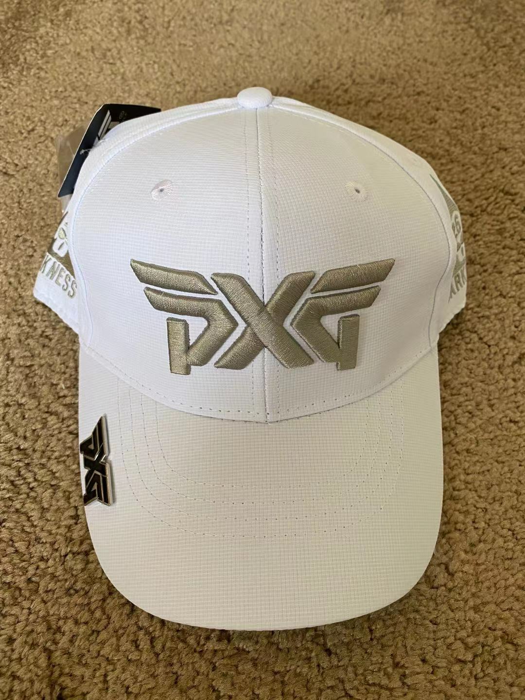 Adjustable Golf Cap One Size Fit All Structured Visor Comfortable Hat