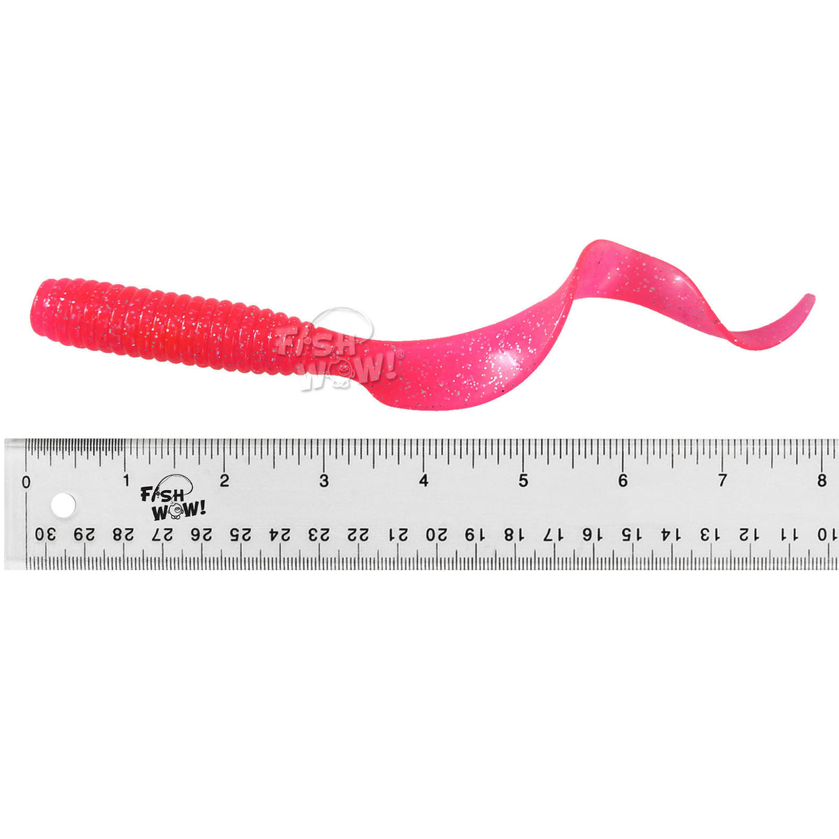 Fishing Soft Plastic Lure Set - Curly Tail Grubs for Saltwater & Freshwater