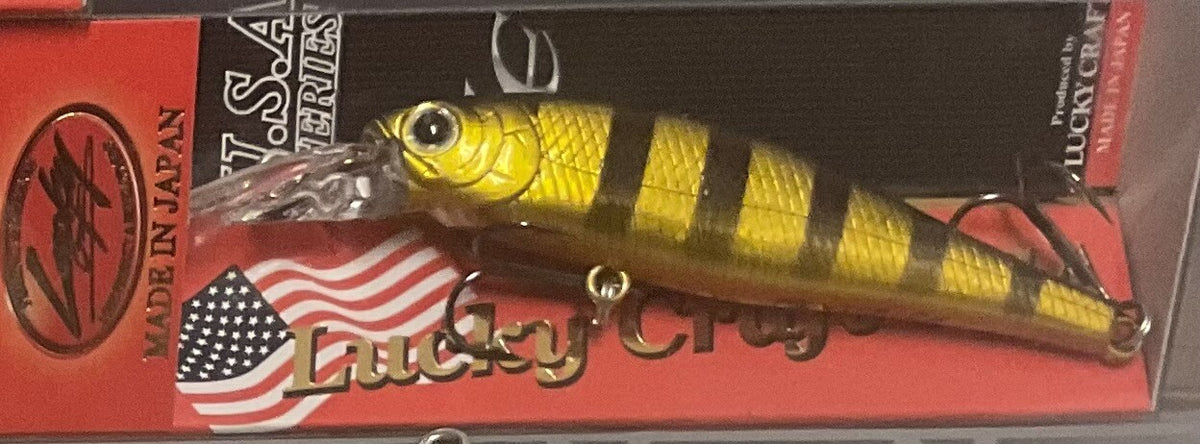 Deep Diving Jerkbait Fishing Lure - Multiple Colors, 2.5 Inch, 6 Feet Depth