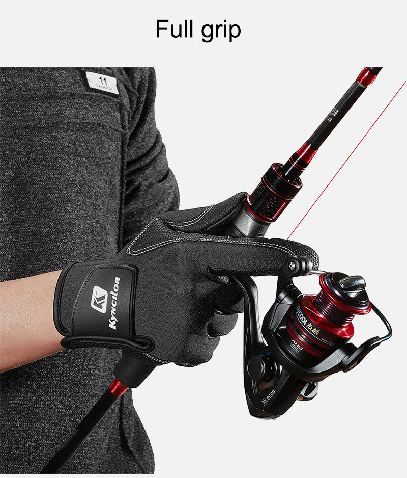 Waterproof Neoprene Fishing Gloves Full Finger Gloves for Outdoor Sports
